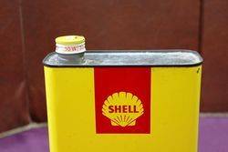 Shell X100 Multigrade Oil Tin