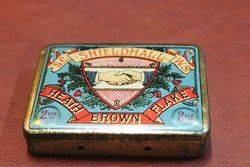 Shieldhall Heath Brown Flake Tobacco Tin