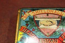 Shieldhall Heath Brown Flake Tobacco Tin