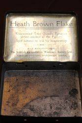 Shieldhall Heath Brown Flake Tobacco Tin