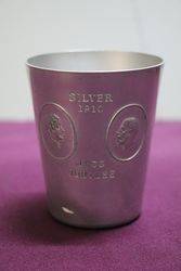 Silver Jubilee 1910-1930  Aluminium Tumbler.