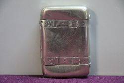 Antique Silver Vesta Box.