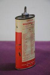 Sinclair Household Oil 4 Fluid Ozs Tin 