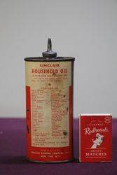 Sinclair Household Oil 4 Fluid Ozs Tin 