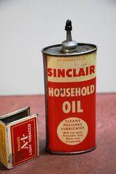 Sinclair Oval Household Handy Oiler.