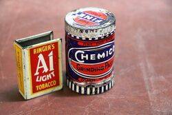 Small Chemico Valve Grinding Paste Tin.