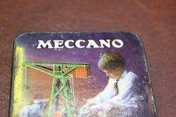 Small Meccano Tin