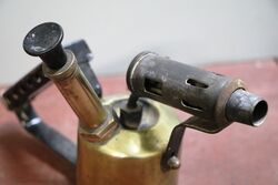 Small Vintage Brass Blow Torch