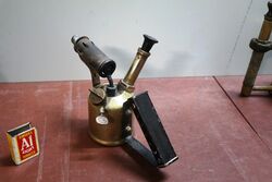 Small Vintage Brass Blow Torch