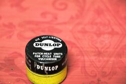 Small Vintage Dunlop PatchHeats Units Tin