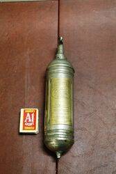 Small Vintage Junior PYRENE Fire Extinguisher. #