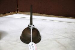 Small Vintage Thumb Pump Oiler