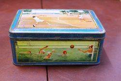 Sports Pictorial Toffee Tin