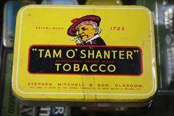 Stephen Mitchell and Son Glasgow  Tam Oand39Shanter Tobacco Tin 