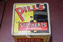 Stotherts Pills Shop Counter Display Tin