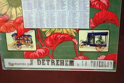 Stunning 1913 FP Wintenberger Farming Framed Calendar Poster 