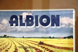 Stunning 1934 Albion Farming Calendar Framed Poster 