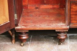 Stunning 200 year old Flame Mahogany Combination Wardrobe  