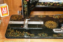 Stunning Antique German Made Sewing Machine 