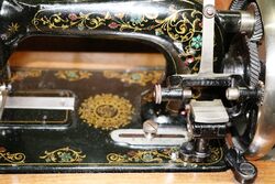 Stunning Antique German Made Sewing Machine 