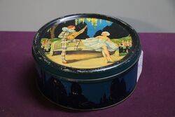 Stunning Art Deco Lyon's Pictorial Tin 