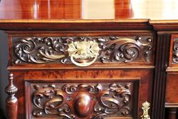Stunning Quality Large Antique Mahogany Sideboard 