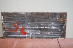 Stunning Small AC Oil Filters and Plugs Enamel Sign