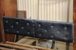 Stunning Victorian Flame Mahogany Halftester Queen Size Bed 
