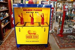 Stunning Vintage 3 Pump Breadbin Oil Dispenser Cabinet