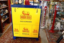 Stunning Vintage 3 Pump Breadbin Oil Dispenser Cabinet