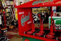 Superb CASTROL Bowtie 4 Pump Hi Boy Oil Dispenser 