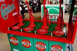 Superb CASTROL Bowtie 4 Pump Hi Boy Oil Dispenser 