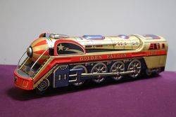 TM Japan Golden Falcon Battery Operated Tin Train Toy