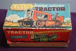 TN Japan Lited  Piston Action Tractor Toy 