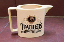 Teachers Highland Cream Scotch Whisky Pub Jug
