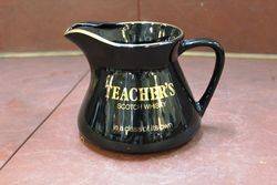 Teachers Highland Cream Scotch Whisky Pub Jug