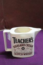 Teachers Highland Cream Scotch Whisky Pub Jug