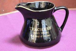 Teachers Scotch Whisky Pub Jug