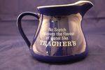 Teachers Scotch whiskey pub jug