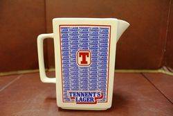 Tennets Lager Beer Pub Jug