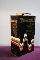 Tescoil 5 Litres Super Multigrade 20W50 Motor Oil Can