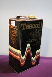 Tescoil 5 Litres Super Multigrade 20W50 Motor Oil Can