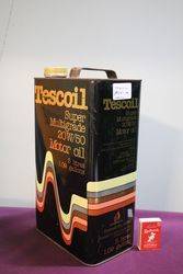 Tescoil 5 Litres Super Multigrade 20W50 Motor Oil Can