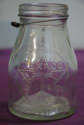 Texaco Pint Oil Bottle 