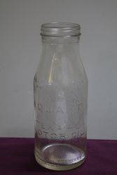 Texaco Quart Motor Oil Bottle 