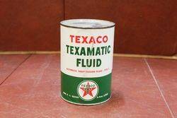 Texaco Texmatic Quart Tin