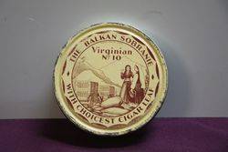 The Balkan Sobranie Virginia No.10 Tobacco Tin 