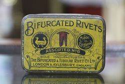 The Bifurcated  & Tubular Rivets Tin 