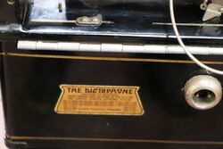 The Dictaphone Antique Dictating Machine Wax Recorder 