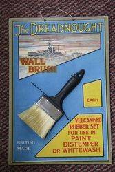 The Dreadnought Advertising  Paint Brush Shop Card